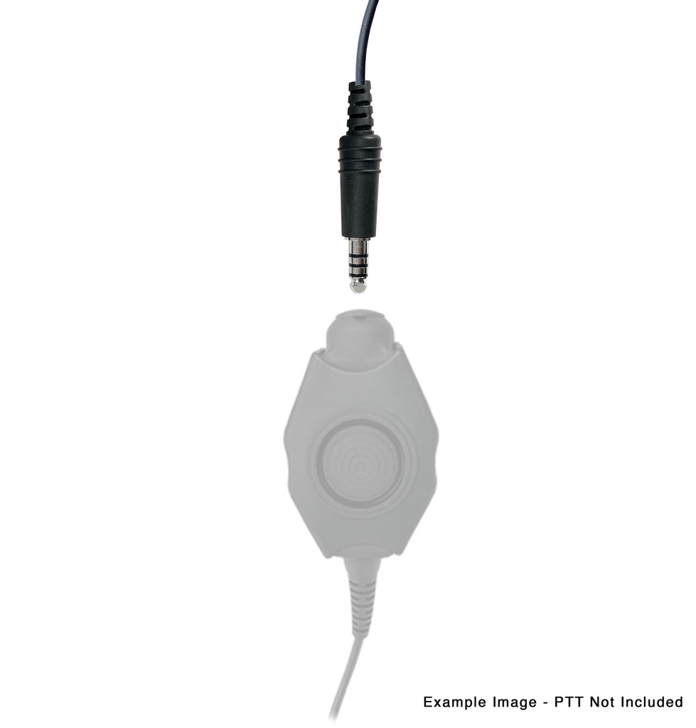 LONXAC: Complete Tactical Listen Only Radio Earpiece TP-120/U174 Nexus NATO Connector, Acoustic Tube Earpiece peltor atlantic signal tci disco32 otto TEA Comm Gear Supply CGS