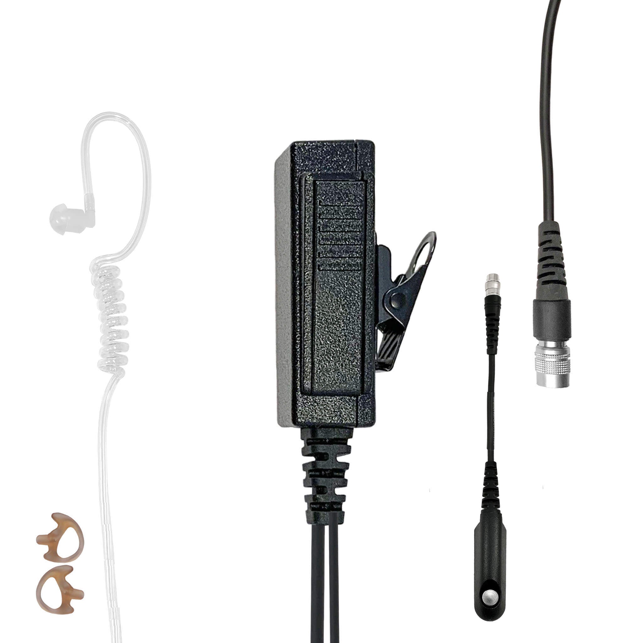 Mic & Earpiece Radio Kit - Quick Disconnect (Hirose) BaoFeng: UV9G, UV9R,  UV9R Plus, UV9R Pro, BF-A58, BF-558, BF-N9, UV-XR, GT-3WP, BF-9700, UV-5S, 