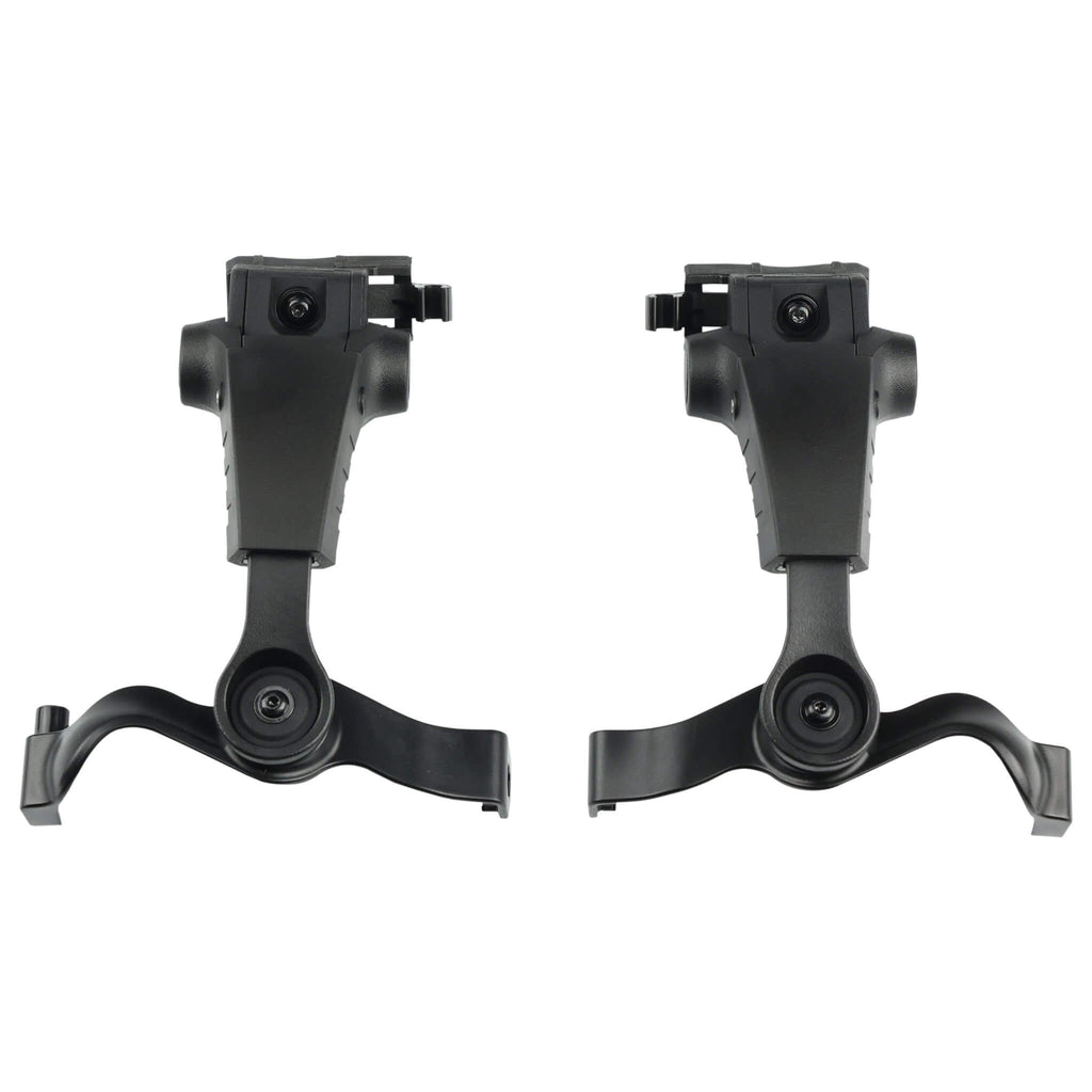 EM-M16C-TBD, Earmor Rear Helmet Mount Kit for Helmet/Headset Rail Mount Systems: FAST/ARC(Ops-Core Helmets), Team Wendy EXFIL 2.0 EXFIL 3.0, Hard Head Veterans M-LOK/MTEK/HHV & more.  Compatible only with Earmor mark 3 M31X, M32X, MARK3 headsets.