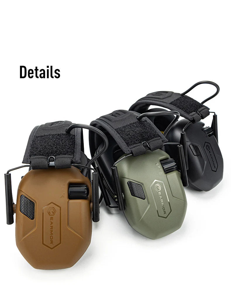 P/N: M300A: M300A is noise-canceling headset designed to provide users with safe and reliable hearing protection. Equipped with an integrated chip that utilizes advanced digital signal processing technology, it effectively reduces noise in noisy environments and minimizes the damage caused by gunshot noise to hearing. Comm Gear Supply CGS