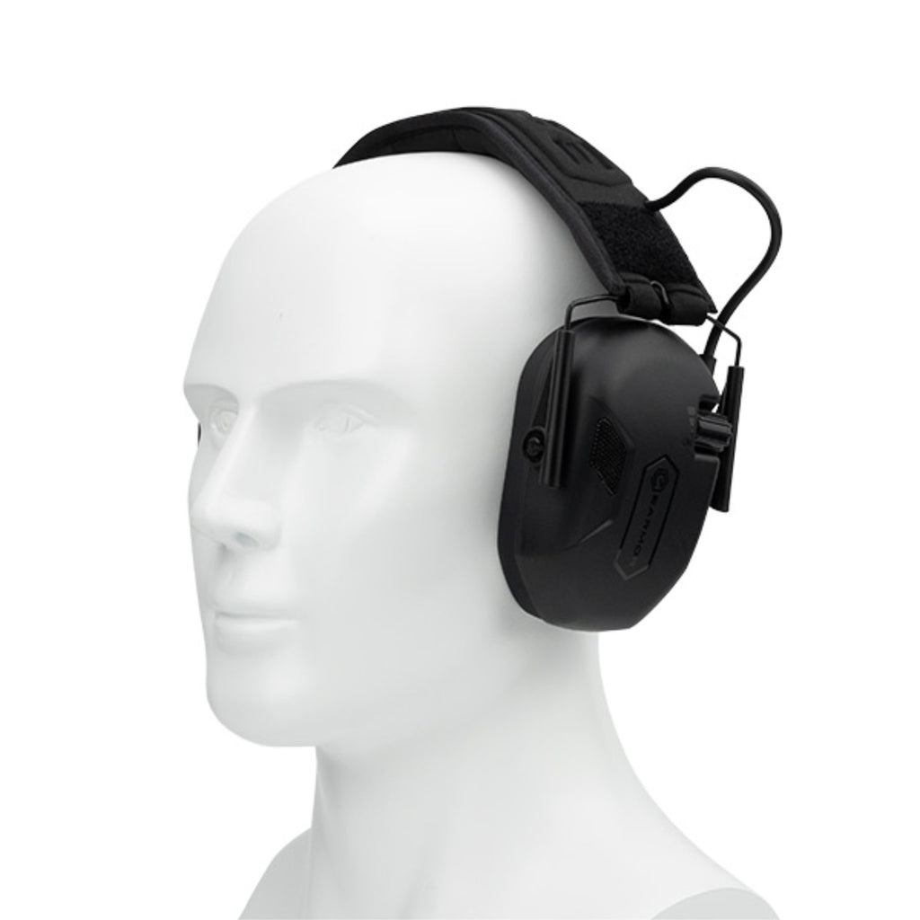 P/N: M300A: M300A is noise-canceling headset designed to provide users with safe and reliable hearing protection. Equipped with an integrated chip that utilizes advanced digital signal processing technology, it effectively reduces noise in noisy environments and minimizes the damage caused by gunshot noise to hearing. Comm Gear Supply CGS