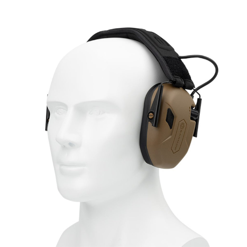 P/N: M300A: M300A is noise-canceling headset designed to provide users with safe and reliable hearing protection. Equipped with an integrated chip that utilizes advanced digital signal processing technology, it effectively reduces noise in noisy environments and minimizes the damage caused by gunshot noise to hearing. Comm Gear Supply CGS