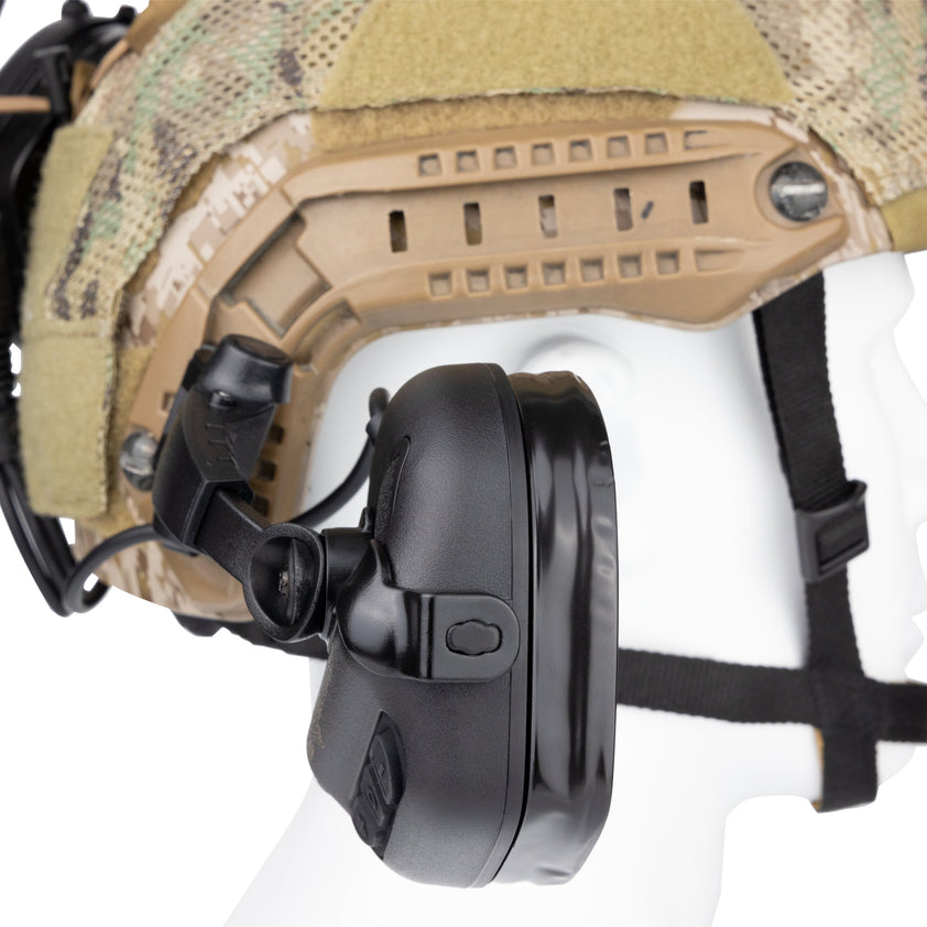 Comms Headset w/ Active Hearing Protection & Enhancement For Airsoft ...