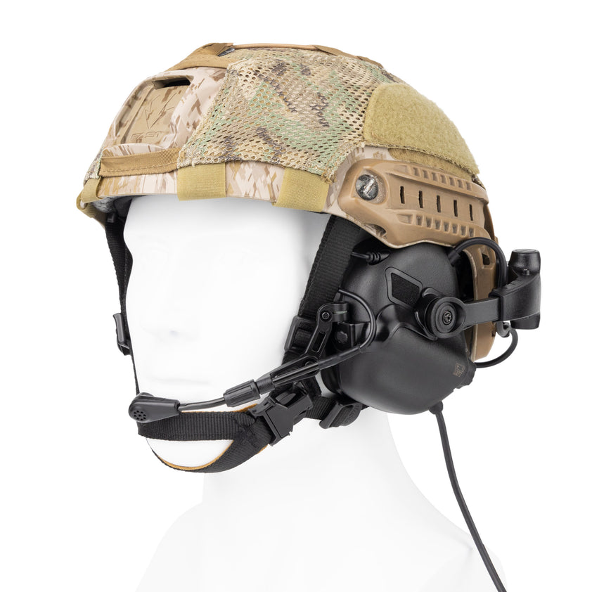 Comms Headset w/ Active Hearing Protection & Enhancement For Airsoft ...