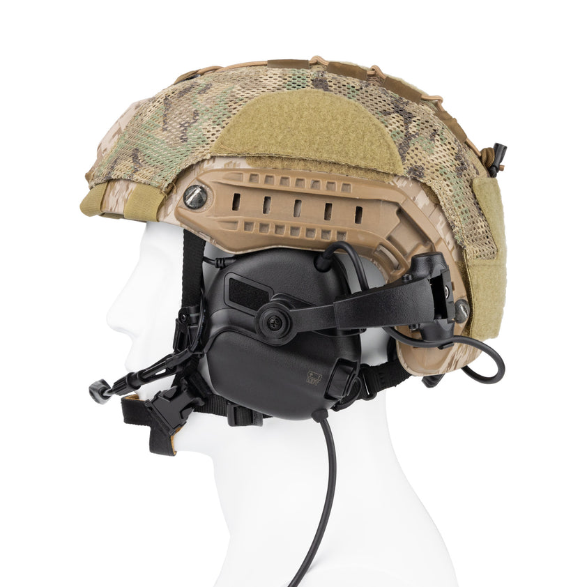 Comms Headset w/ Active Hearing Protection & Enhancement For Airsoft ...