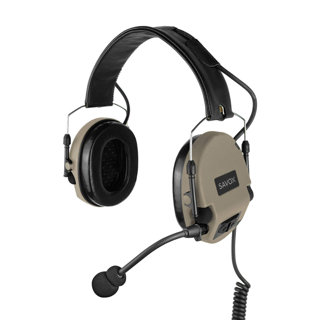 K5694-22208S K5694-21208S K5694-26208S Savox Noise Com 200 Tactical Comms Headset NC-200 NC200 NATO dynamic electret Comm Gear Supply CGS