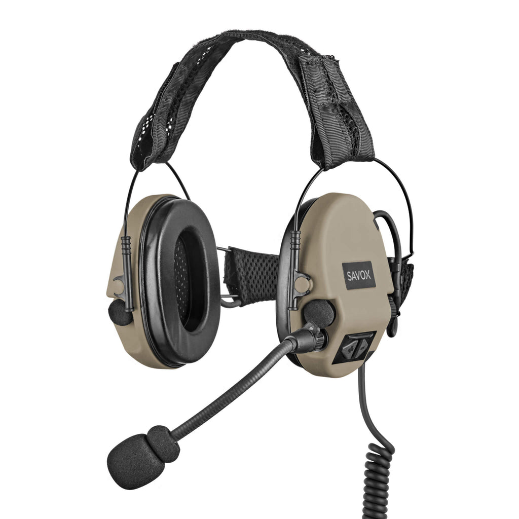 K5694-22208S K5694-21208S K5694-26208S Savox Noise Com 200 Tactical Comms Headset NC-200 NC200 NATO dynamic electret Comm Gear Supply CGS