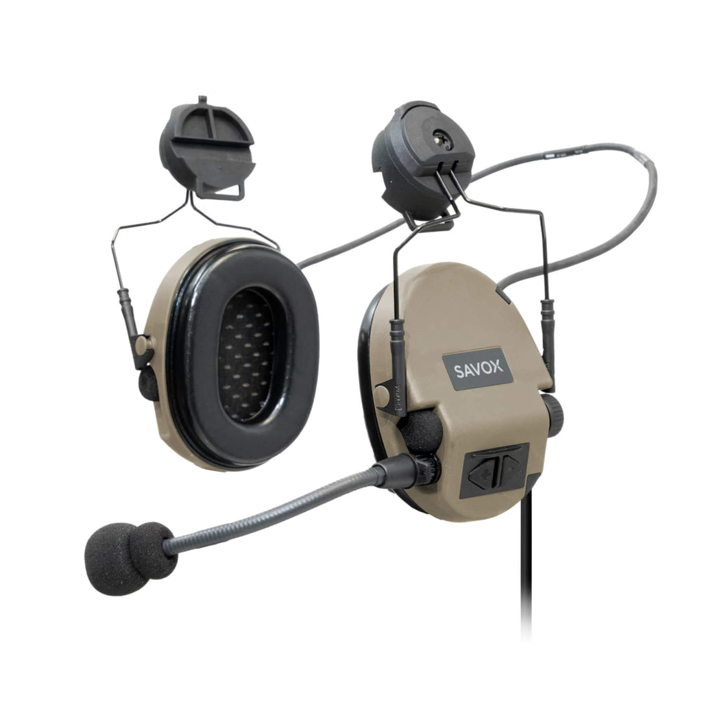 K5694-22208S K5694-21208S K5694-26208S Savox Noise Com 200 Tactical Comms Headset NC-200 NC200 NATO dynamic electret Comm Gear Supply CGS