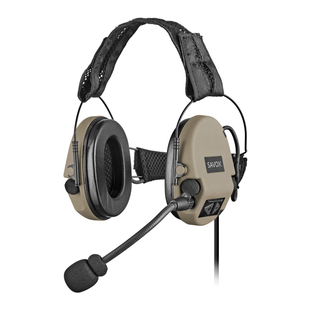 K5694-22208S K5694-21208S K5694-26208S Savox Noise Com 200 Tactical Comms Headset NC-200 NC200 NATO dynamic electret Comm Gear Supply CGS