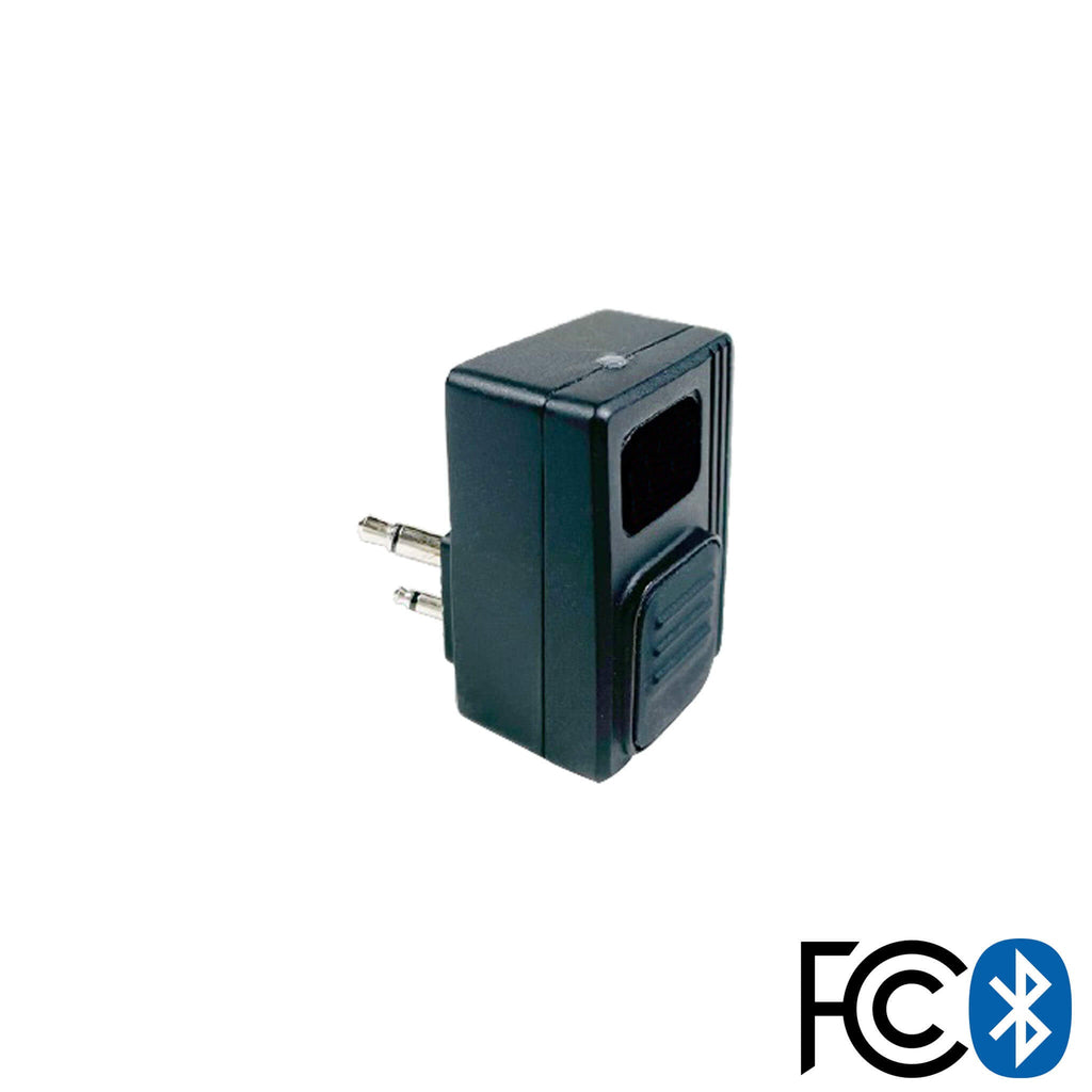 P/N: BT-503Y-V2 - Bluetooth Radio Adapter & Finger PTT For Mic/Earpiece: Yaesu 2 Pin: FT-65, FT25, FT-4XR, FT-4VR Comm Gear Supply CGS