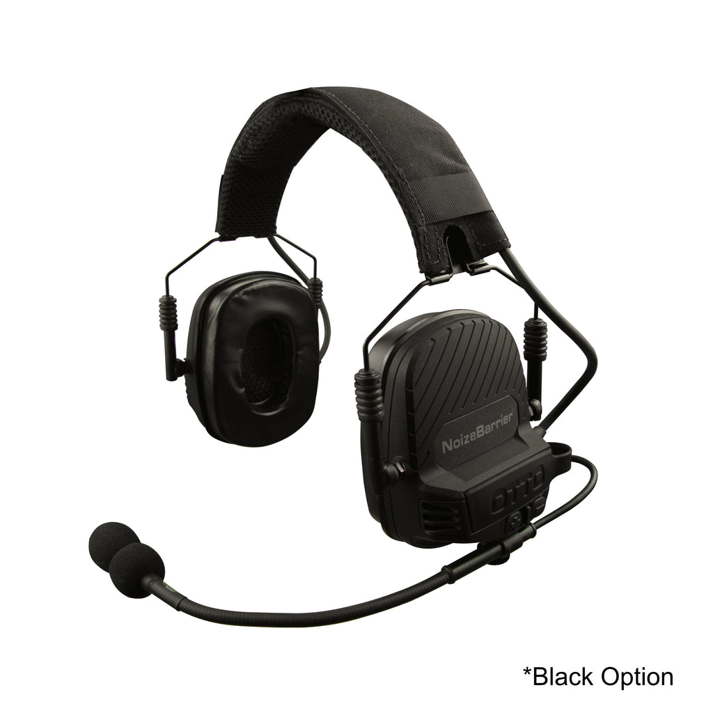 OTTO TAC NoizeBarrier Tactical Radio Headset w/ Active Hearing Protection - BaoFeng: UV9R, UV9R Plus, BF-A58, UV-XR, GT-3WP, BF-9700, UV-5S, BF-R760, UV-82WP V4-11032FD V4-11032BK V4-11032OD V4-11033FD V4-11033BK V4-11033OD V4-11054BK V4-11055BK V4-11056BK V4-11058BK V4-11082BK BF-558, BF-N9, UV9R Pro,  Comm Gear Supply CGS