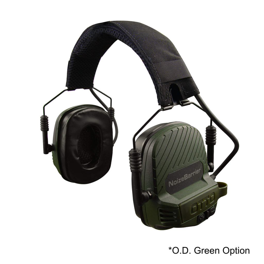 OTTO NoiseBarrier SA Range Headset ear pro ear pro peltor impact howard leight V4-11072BK, V4-11072OD, V4-11072FD Comm Gear Supply CGS