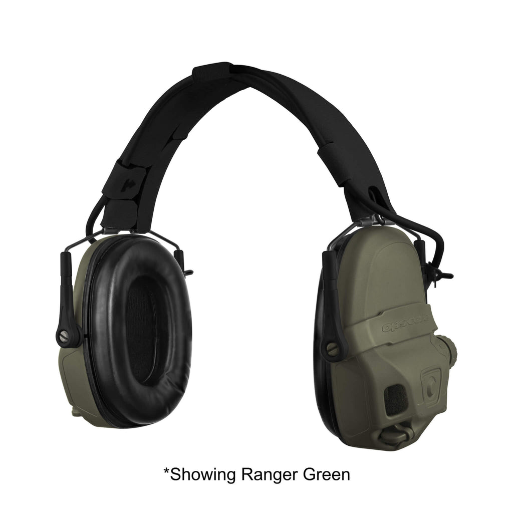 N101153-02-0000, N101153-02-0001, N101153-02-0002, N101153-02-0003 Ops-Core AMP Tactical Headset w/ Active Hearing Protection - Headset connectorized nfmi Comm Gear Supply CGS