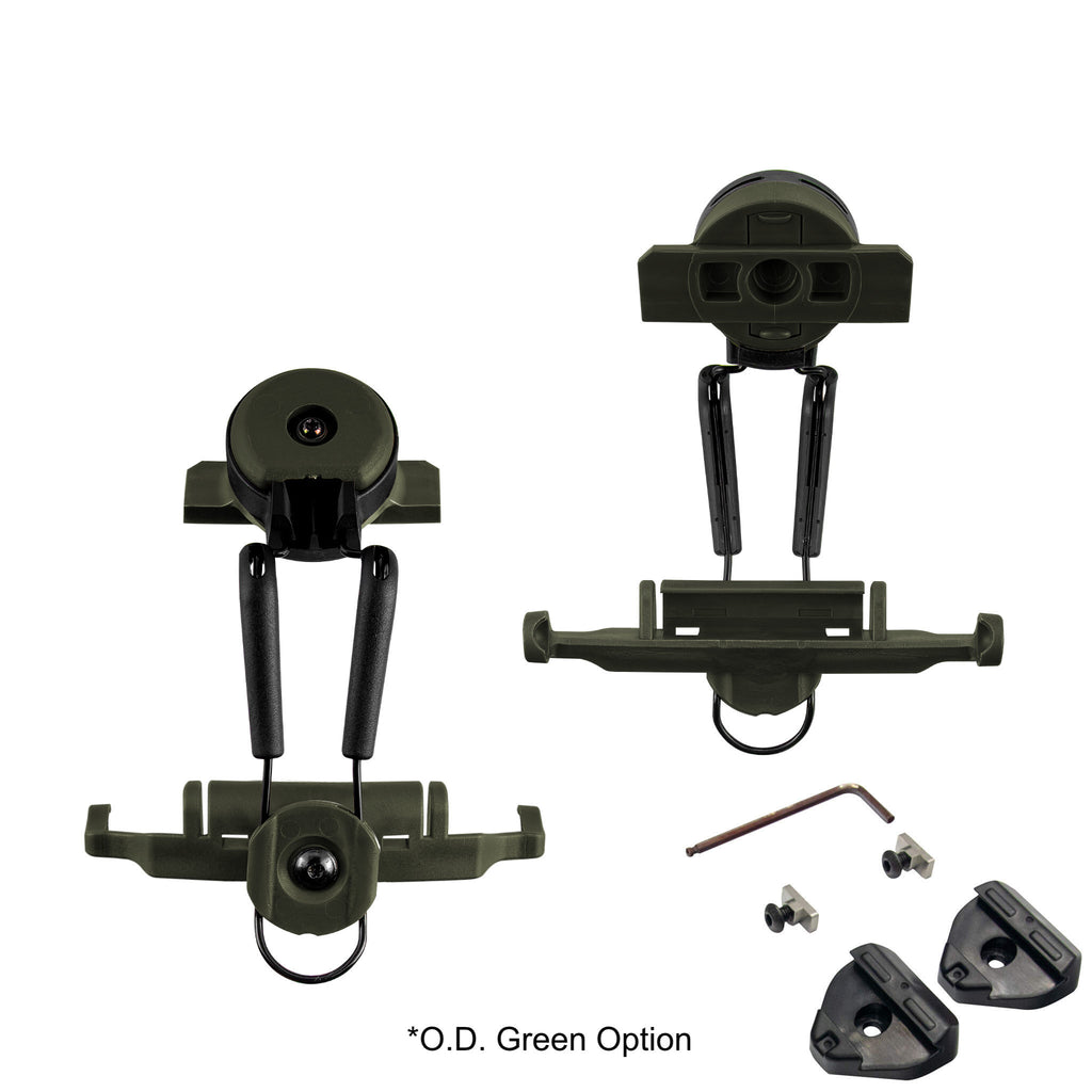 C102359BK-MLOK, C102359FD-MLOK, C102359OD-MLOK:  USA Made Helmet Mount Kit for HHV M-LOK/MTEK Rail System. Compatible with OTTO headsets: V4-11032FD V4-11032BK V4-11032OD V4-11033FD V4-11033BK V4-11033OD V4-11054BK V4-11055BK V4-11056BK V4-11058BK V4-11082BK V4-11072BK V4-11072FD V4-11072OD. Comm Gear Supply CGS