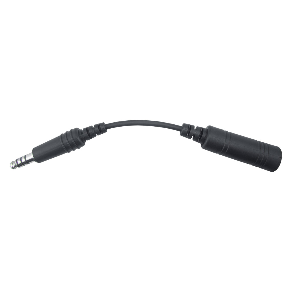 PT-N-Stereo-Cable: Peltor Comtac XPI J11 Stereo Dual Comm Single Pin NATO Standard wiring NATO Push To Talk Adapter to work together J11 Stereo PT-N-Stereo-Cable MT20H682FB-88, MT20H682FB-95, MT17H682FB-49 SV, MT17H682FB-49 CY, MT17H682FB-49 GN & Ops-Core AMP Connectorized Stereo Downleads: 1001228-xx-xxxx Comm Gear Supply CGS Comm Gear Supply CGS