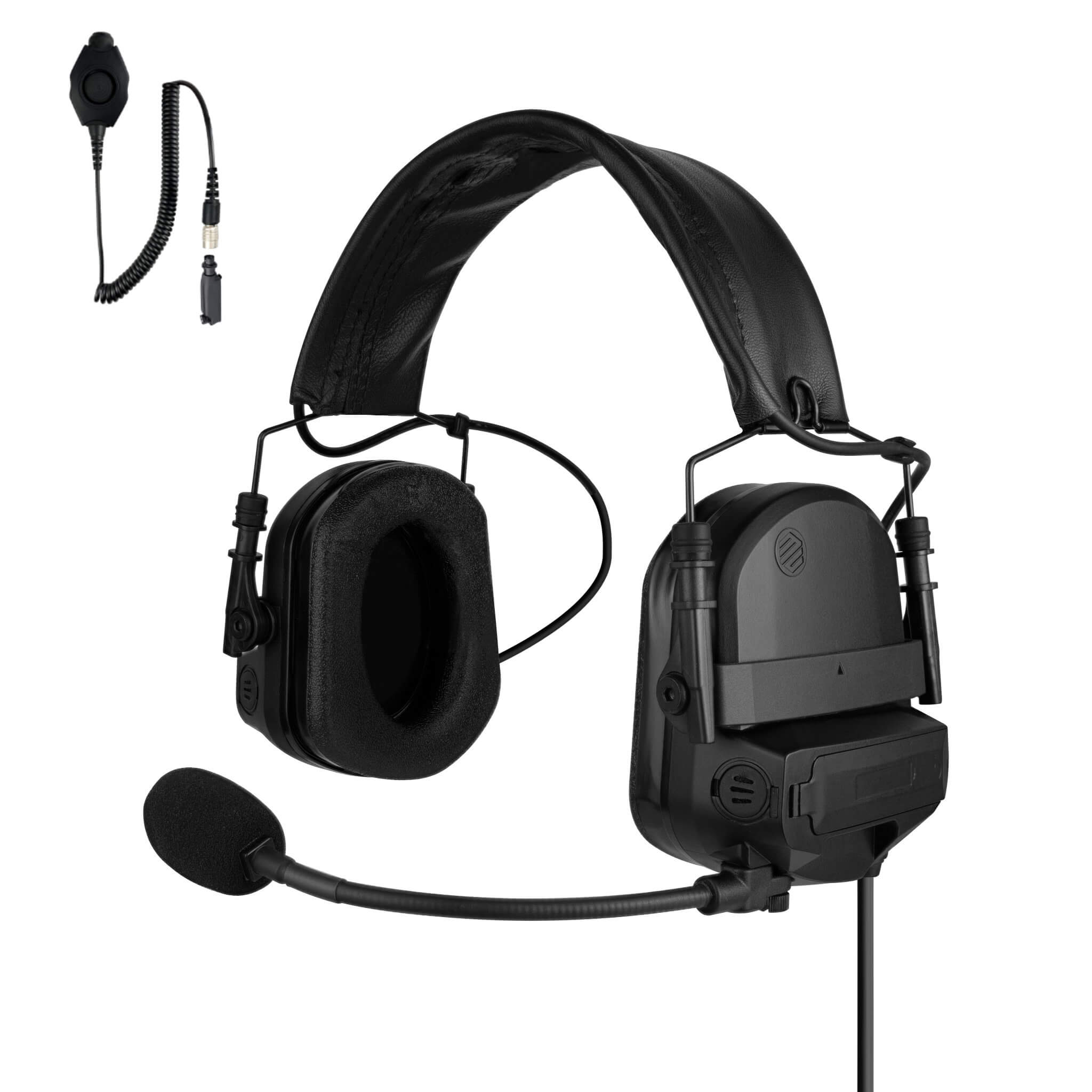 PolTact V2 Tactical Comms Helmet Headset w/ Active Hearing Protection – Comm Gear Supply