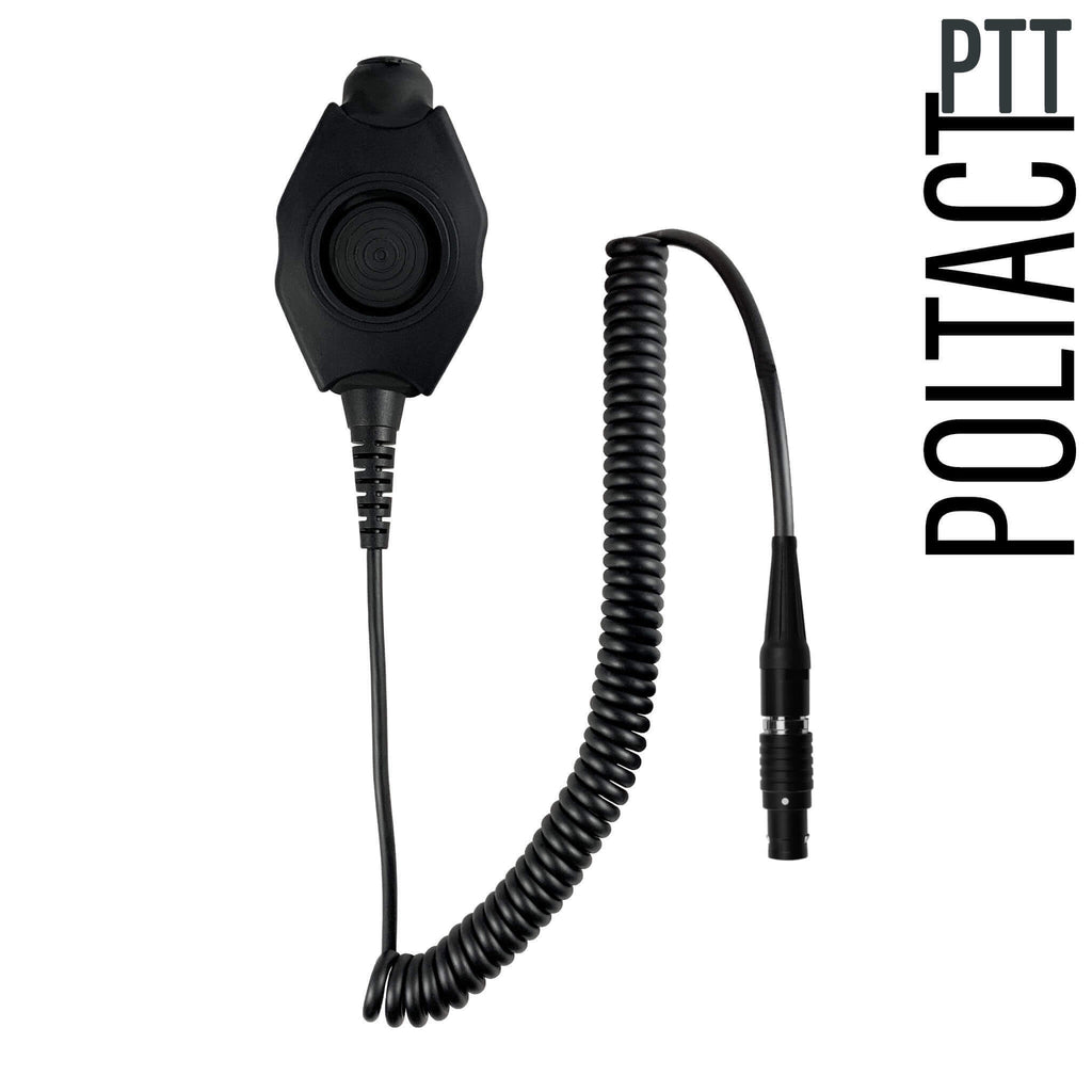 PT-PTTV1-15HW-N: The Material Comms PolTact Push To Talk(PTT) ONLY For Selex/Marconi /Bowman H4855, H4855U, AN/PRC-343, Personal Role Radio PRR Integrated Intra Squad Radio IISR - LEMO 5 Pin Connector NATO/Military Wiring, Gentex, Ops-Core, OTTO, Select Peltor Models, COMTAC V/IV and Other Series. Utilizes the standardized NEXUS TP-120 peltor comtac XPI MT20H682FB-86, MT20H682FB-86, MT20H682BB-86, MT20H682P3AD-86, MT20H682FB-87, MT20H682FB-98 MT17H682FB-47 MT17H682BB-47 MT17H682FB-19 MT17H682BB-19 MT20H682B