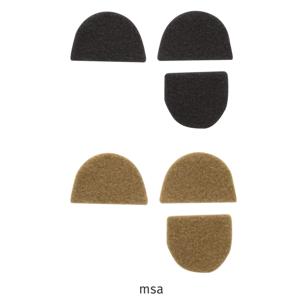 P/N: EM-S14: The S14 provides a sleak and clean adhesive backed loop velcro panel for popular electronic ear protection headsets, allowing you to add patches, IR Glints or other small illumination marking devices. Compatible with Earmor M31, M32, Peltor ComTac XPi, MSA Sordin Headsets. Comm Gear Supply CGS