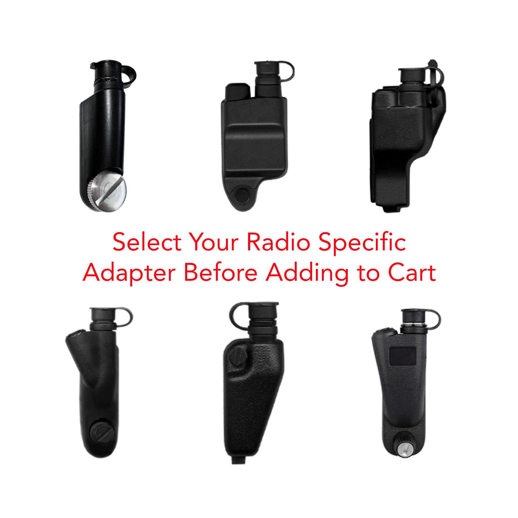 5Pin-SR: 5 Pin XLR High Noise Headset adapter cable to connect to Hirose Quick Disconnect Connector Connector for Two-Way Radio/Walkie Talkie Comm Gear Supply CGS