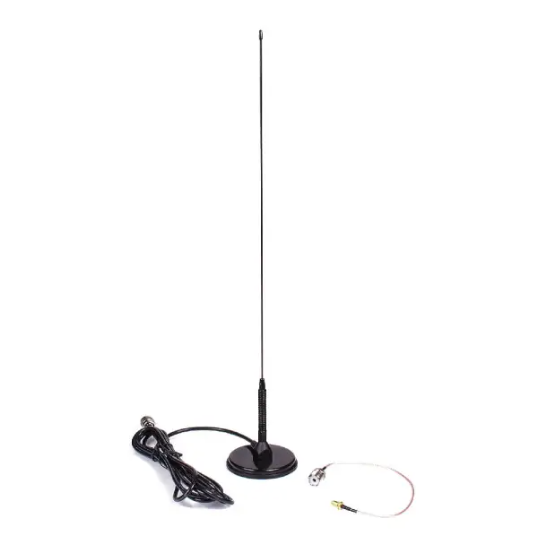UT-72: Genuine Nagoya UT-72 Super Loading Coil 19-Inch Magnetic Mount (Heavy Duty) VHF/UHF Antenna PL-259, Includes Additional SMA Adaptor for BTECH/BaoFeng, and other SMA based Radios Comm Gear Supply CGS