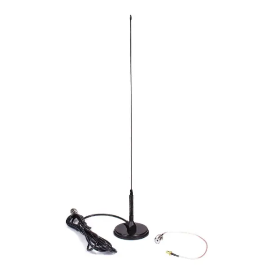 UT-72: Genuine Nagoya UT-72 Super Loading Coil 19-Inch Magnetic Mount (Heavy Duty) VHF/UHF Antenna PL-259, Includes Additional SMA Adaptor for BTECH/BaoFeng, and other SMA based Radios
