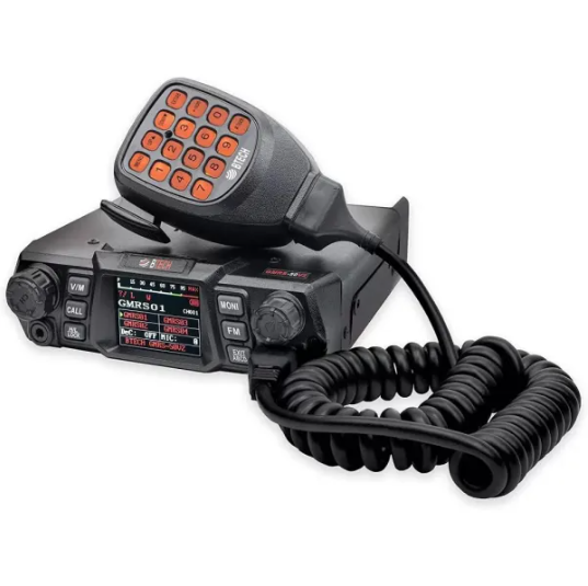 rugged radios baofeng BTECH GMRS-50V2- 50Watt GMRS Mobile Radio- 462MHz(RX Only: FM, VHF, UHF, NOAA)