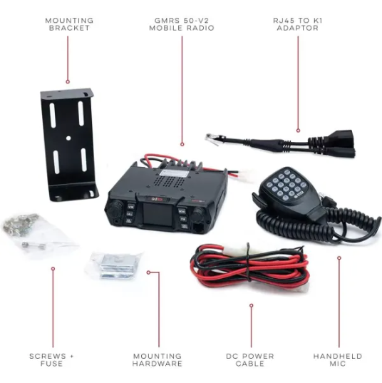 BTECH GMRS-50V2 50W GMRS Radio