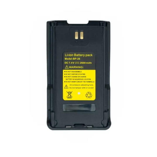 BP-26: High Quality 2600mAh Lithium Ion Replacement Battery for the BTECH GMRS-PRO Radio