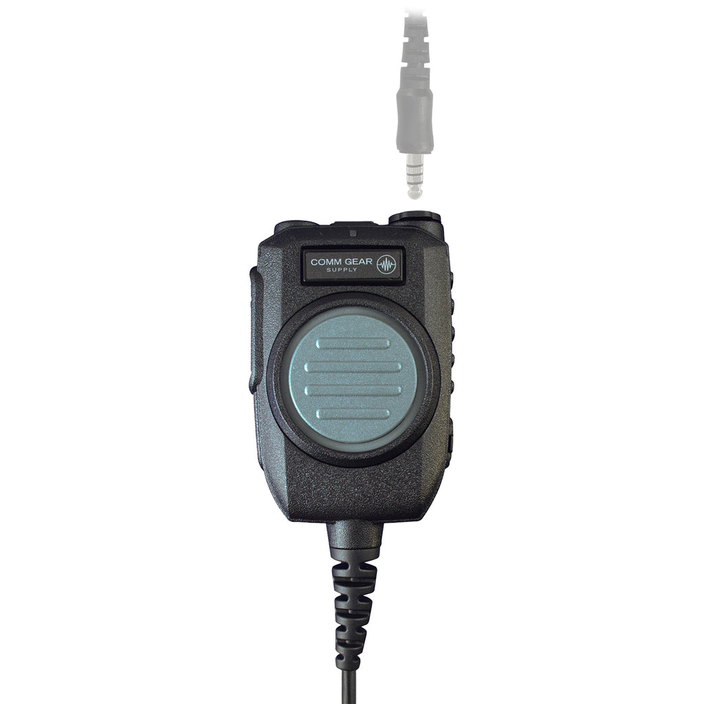 modular speaker mic msm ESM-50-MT9-04 ESM-50-MT9-00 CGS-PTTSM-V1-34 Tactical Radio Adapter/PTT for Headset NATO/Military or US/Civilian Wiring w/ Electret Microphone; Gentex, Ops-Core, OTTO, Peltor, Savox, Helicopter Comms Gentex, Ops-Core, Helicopter - Maxon/Tecnet - TPD 1000, TPD-1116, TPD-1416, TPD-1124, TPD-1424, RCA - PRODIGI Digital - RDR2500, RDR2550, RDR2600, RDR36500, RDR3600 Comm Gear Supply CGS