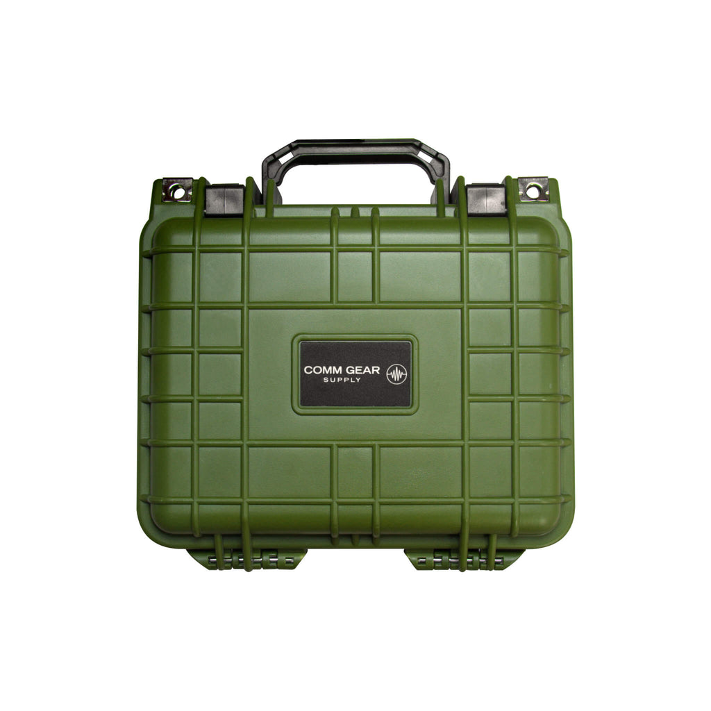 eylar SA00023 CASE-1-BLK CASE-1-GRA CASE-1-TAN CASE-1-GRN CASE-1-YEL: Hard Shell Protective Case; Ideal for Single Tactical Headset or other comms accessories comm gear supply