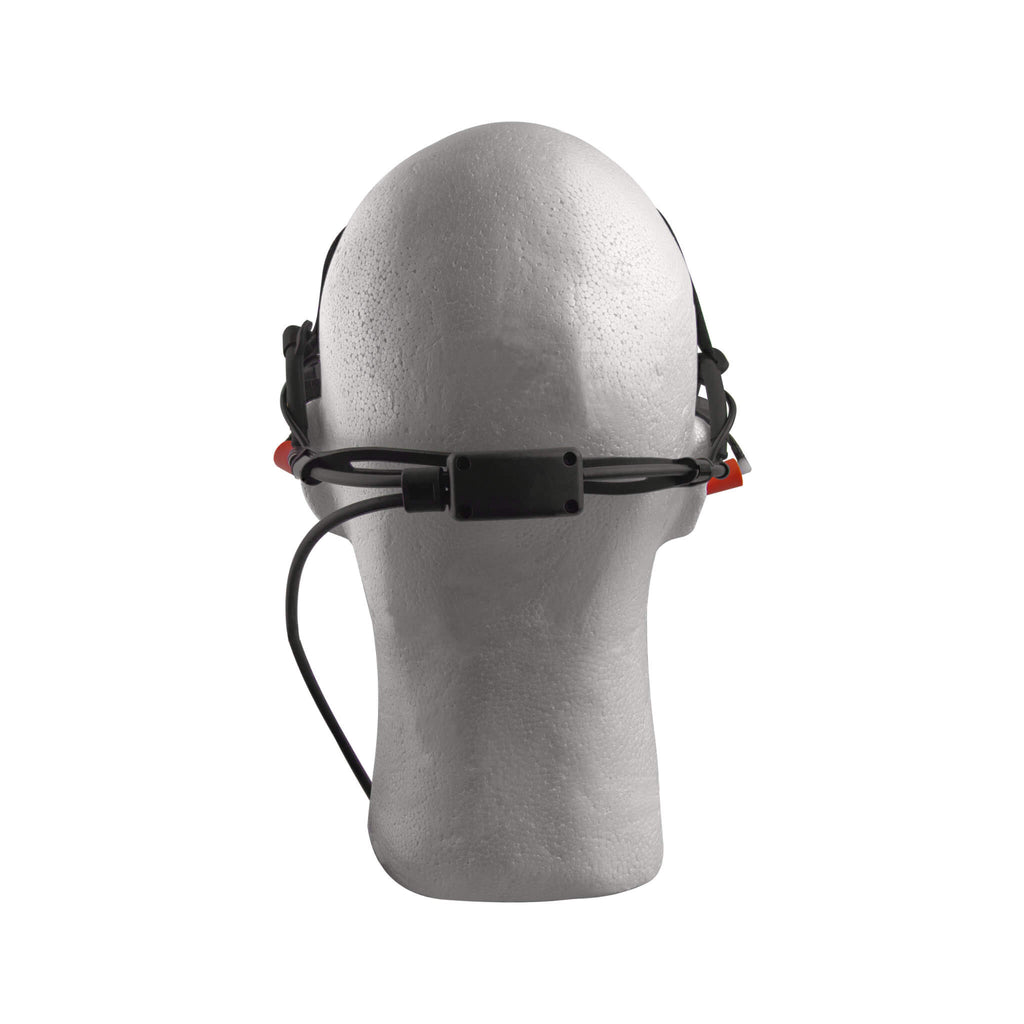 Tactical Temple Transducer Headset w/ Noise Cancelling Boom Mic - Headset Only - Compatible w/ Peltor, TCI, TEA, MSA, Helicopter Comm Gear Supply CGS