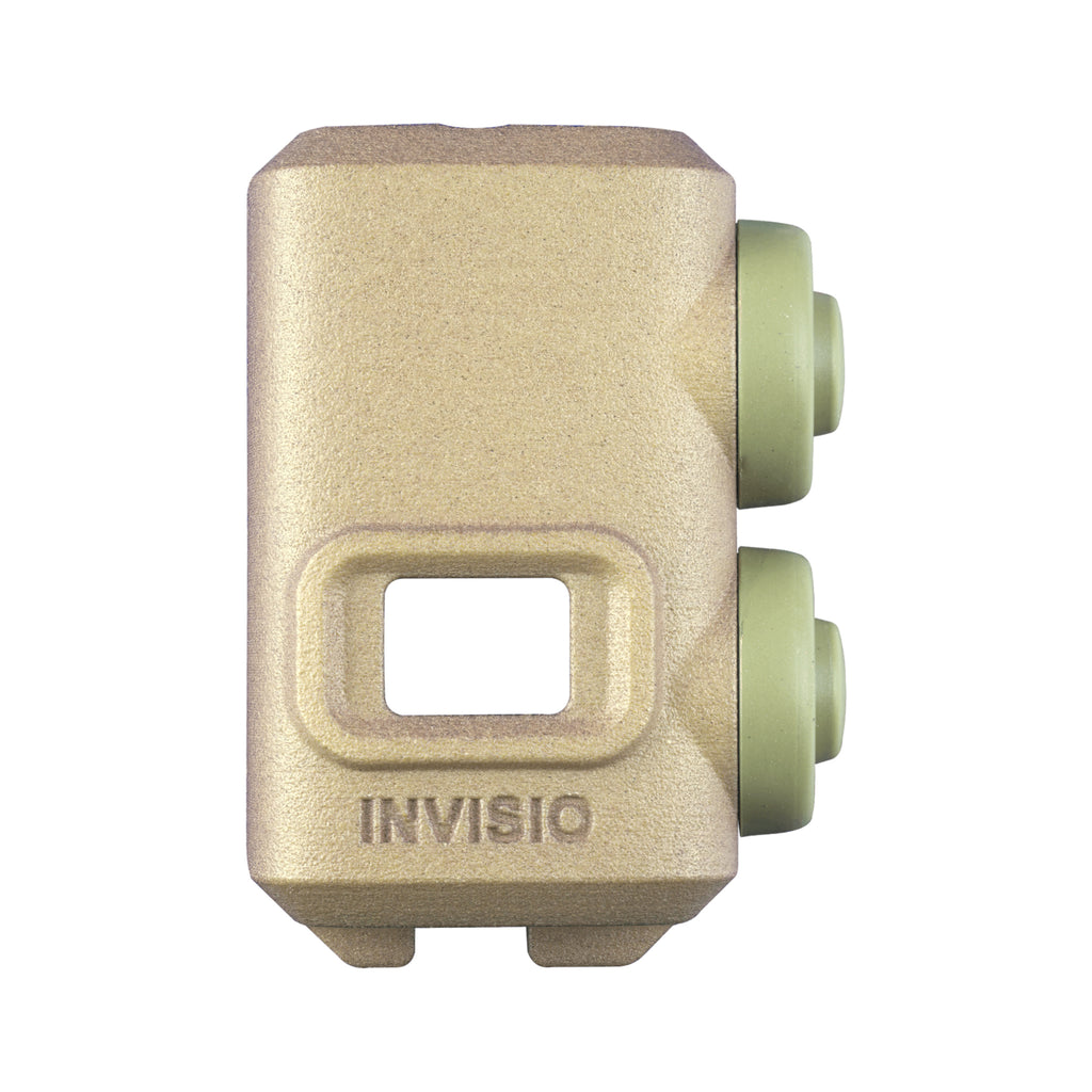 P/N: INV21919, NSN: 5895-22-636-7663, The INVISIO covers are designed to protect and extend the service life of the INVISIO control units in extreme environments. They are fitted without the use of tools and can be painted to match other equipment or for different environments. There are two options: 1) a standard button for fast and easy keying and 2) a guard ring button to avoid unintended keying.,  available for INVISIO V20 II and INVISIO V60 II control units.