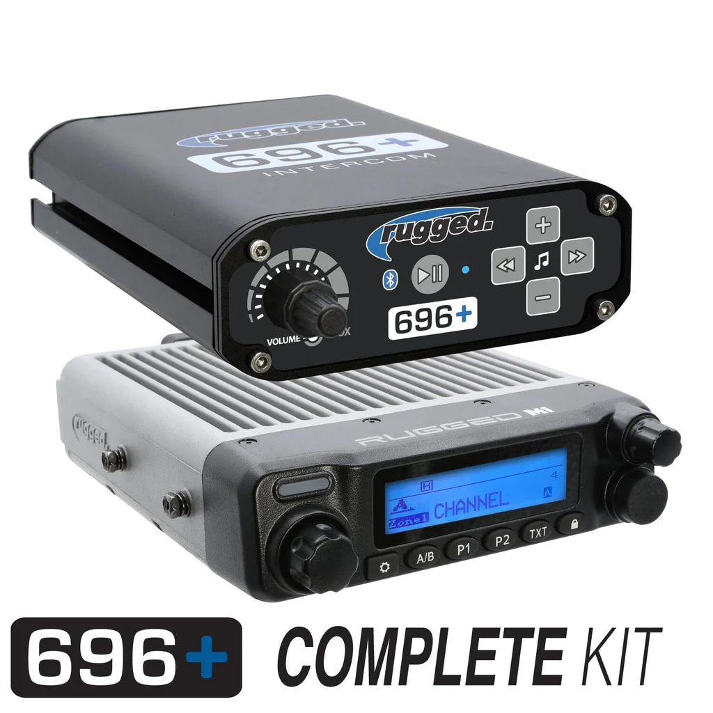 MCK-696-2P-M1 2-Place Intercom with Digital Mobile Radio and Alpha Audio Helmet Kits Comm Gear Supply CGS