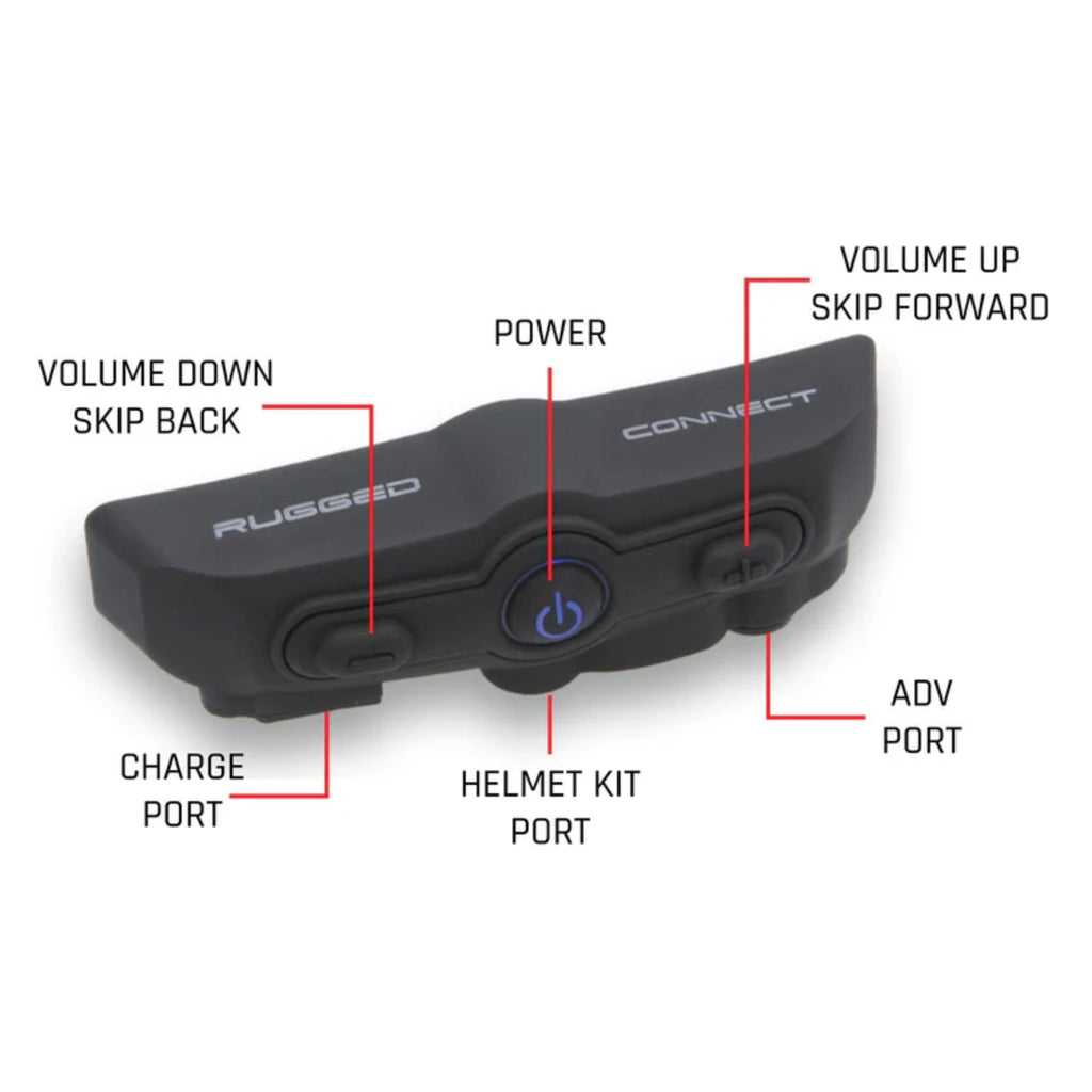 P/N: BT2: Seamlessly connect your phone to your helmet with the Rugged Radios BT2 Lightweight Bluetooth Headset. The BT2 uses the latest Bluetooth technology that quickly connects to your phone with for music streaming, GPS navigation and seamless phone calls. Comm Gear Supply CGS