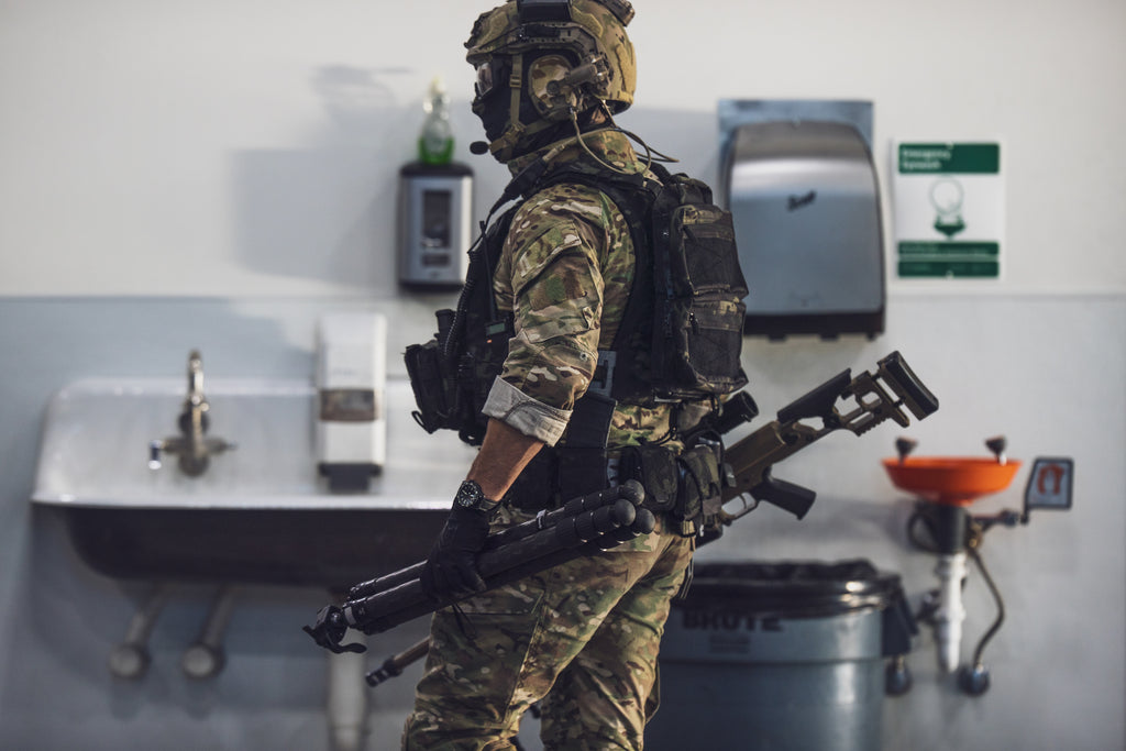 N101153-02-0202 FG N101153-02-0203 Ops-Core AMP Tactical Headset w/ Active Hearing Protection - Headset Only Fixed Single Lead U174 nfmi Close out foliage green urban gray amps limited Comm Gear Supply CGS 