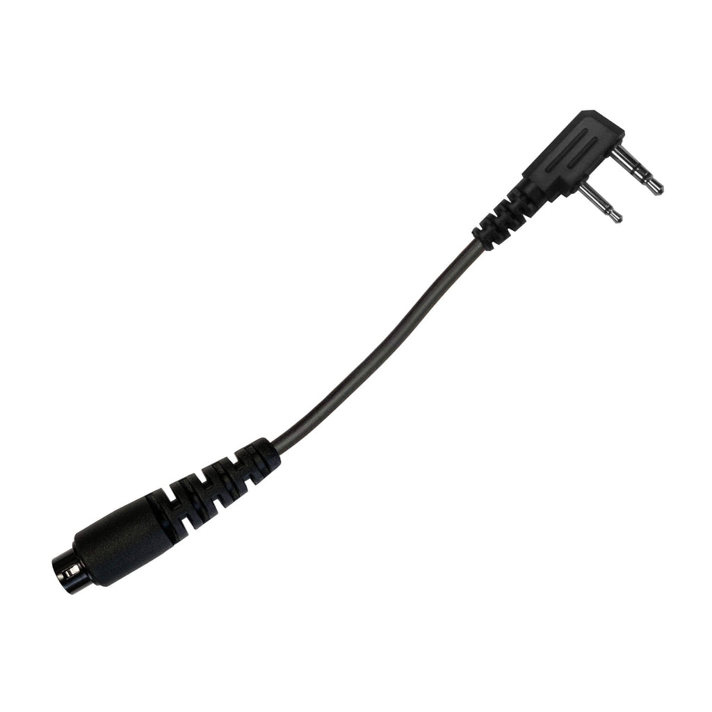 Tactical Radio Connector Cable & Push To Talk Adapter for Headset: NATO/Military Wiring, Gentex, Ops-Core AMP, OTTO, TEA, David Clark, MSA Sordin, Military Helicopter and Any Headset using Dynamic Microphone All Kenwood TK & NEXEDGE (NX) 2-Pin, Baofeng, BTECH, Rugged Radios, Diga-Talk, TYT, AnyTone, Alinco, Relm/BK Radio, Quansheng, Wouxon, Retevis Comm Gear Supply CGS