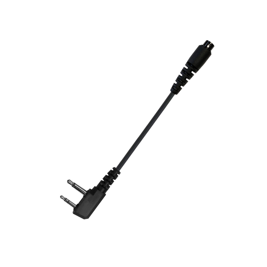 02SR: Quick Disconnect Hirose Radio Adapter For Midland 2-Pin Radios GXT/LXT Series Comm Gear Supply CGS