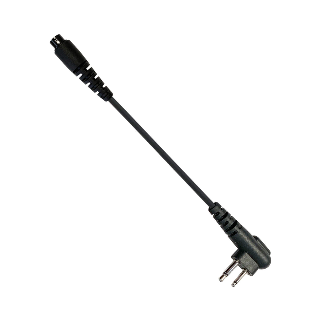 03SR: Law Enforcement/High Professional Grade 6 Pin Radio Adapter Fits: Motorola 2 Pin, CP200 CP Series, BPR40, MagOne, etc., 2 Pin HYT Tekk BearCom Blackbox Comm Gear Supply CGS