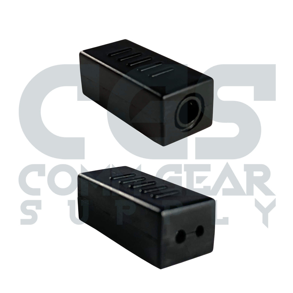 P/N: 2P-35 - Conversion Adapter- Converts 2 Pin Acoustic Assembly Connector & 3.5mm Female: For Stealth 360, Undercover Conversion, Peltor, 3M, Howard Leight Impact Pro, Impact Sport, Pro Ears, MSA & More. Comm Gear Supply CGS