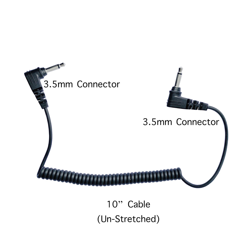 PIC-3.5﻿-3.5: For Hand Mics with a 3.5mm Earpiece Jack. Most Common for Law Enforcement Hand Mics by Motorola, Kenwood, EF Johnson Peltor, 3M, Howard Leight Impact Pro, Impact Sport, Pro Ears, MSA & other headsets with the 3.5mm headphone jack connector 3.5mm male to 3.5mm male ear pro headset cable Comm Gear Supply CGS