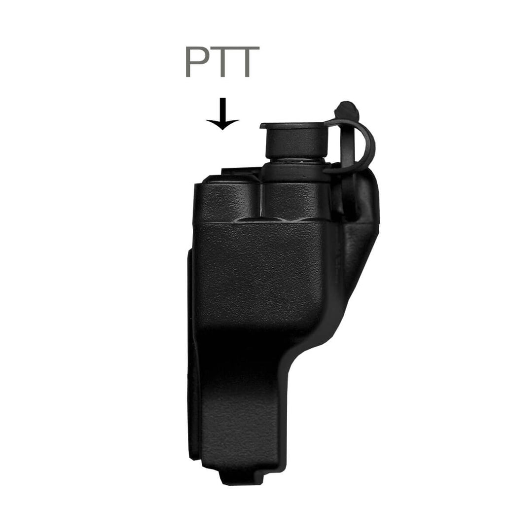 P/N: PTM-V2-23RR: Tactical Mic / Earpiece / PTT Kit - Fits: EF Johnson 51, 5000, 5100, 7700, 8100 Series, Ascend, VP Viking Series, VP400, VP600, VP900 & More Lo Vis R23 Single Comm Ruggedized Earpiece atlantic signal Comm Gear Supply CGS