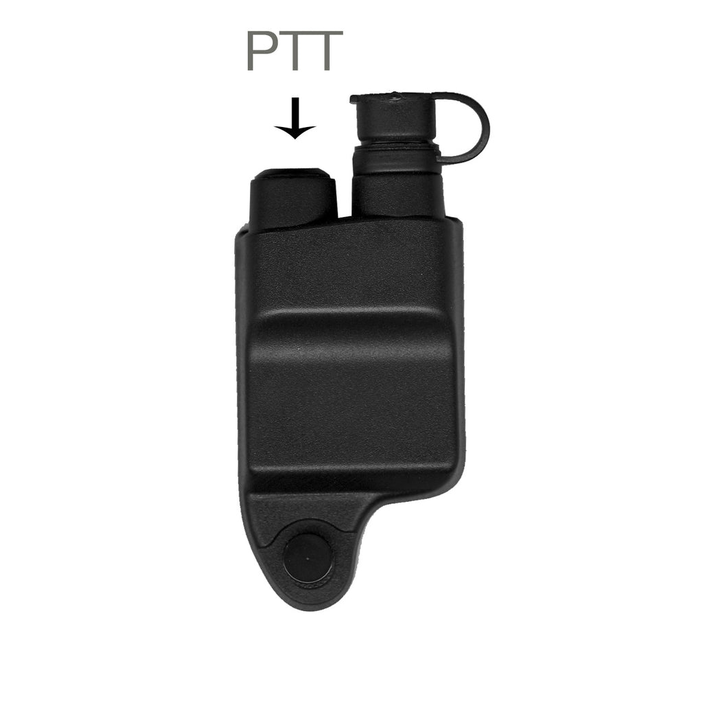 Tactical Mic / Earpiece / PTT Kit - Harris & M/A-Com 700P/Pi, 710P, P5100 / P7100 / P7200 Series & More Lo Vis R23 Single Comm Ruggedized Earpiece atlantic signal Comm Gear Supply CGS