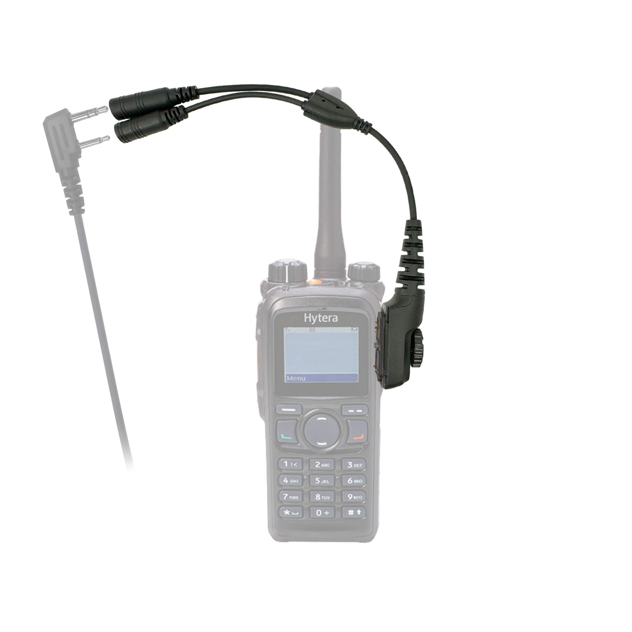 Adaptateur Support Radio 3 En 1 Avec Boule 25 Mm - Pour Talkie-walkies Baofeng, Quansheng, Yaesu, Compatible Supports RAM