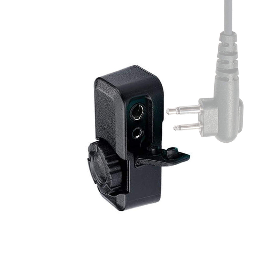 55-03 Earpiece & Mic Adapter will allow for Hytera PT-580, PD-702, PD-782, PD-785, PD-982 & more.  Allows the Hytera multi-pin radio to use Motorola 2 Pin mic/earpiece Comm Gear Supply CGS