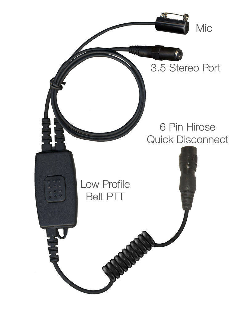 loss prevention undercover radio mic snake covert earpiece kit ep605
