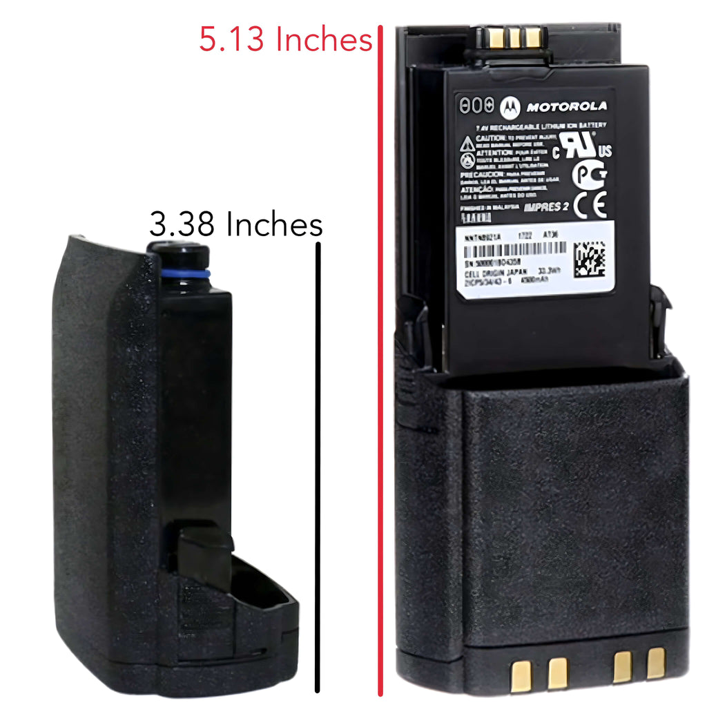 PM4486LIPIC - Motorola Li-Ion Slim 3400mAh SMART Radio Battery- APX6000/XE, APX7000/L/XE, APX8000, PM4487LIPIC, IMPRES PMNN4487 Comm Gear Supply CGS
