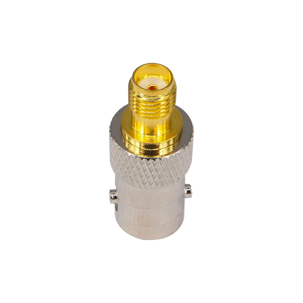 SMA Female to BNC Female Quick Disconnect Adapter ARK-SMAF-BNCMF: Designed to work with most Motorola, Kenwood, Baofeng, models or any radio using the SMA antenna connector. Comm Gear Supply CGS