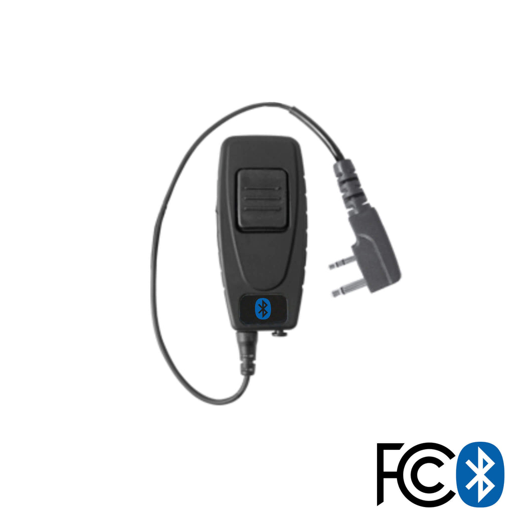 Bluetooth Radio Adapter For Mic/Earpiece: Icom: 2-Pin Connectors w/ Security Screws BT-530 Comm Gear Supply CGS