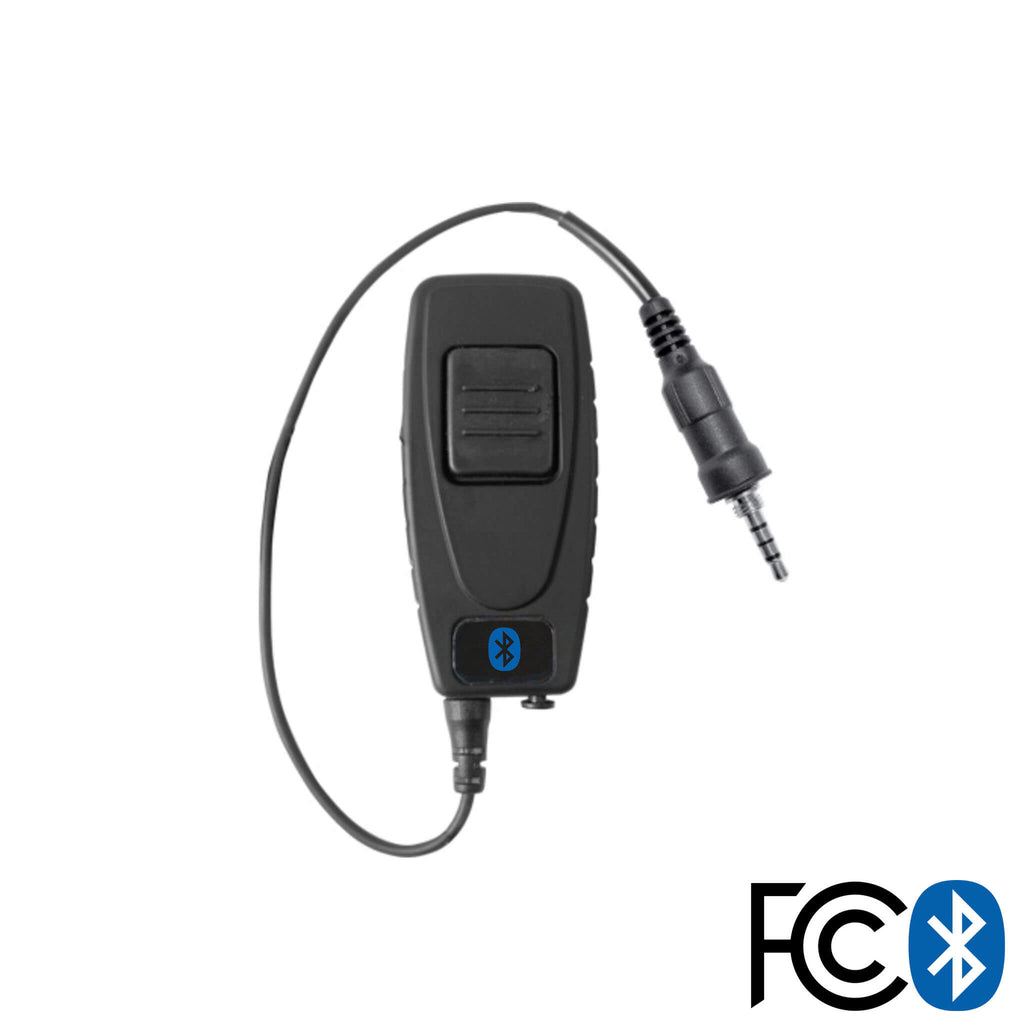 Bluetooth Radio Adapter For Mic/Earpiece: Vertex: Threaded Single Pin: EVX-S24 & More BT-542-V2 Comm Gear Supply CGS