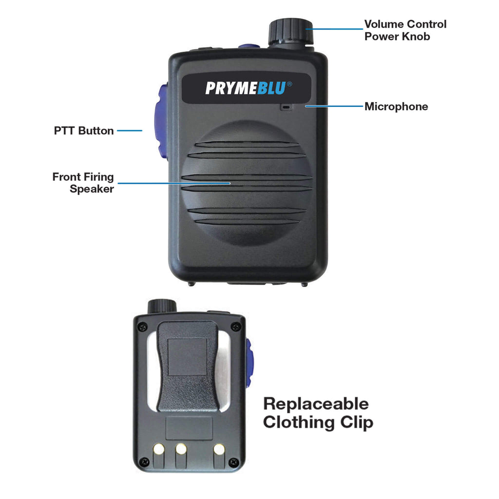 Bluetooth speaker hand mic for EF Johnson: VP5000, VP5230, VP5330, VP5430, VP6000, VP6230, VP6330, VP6430 & More BTH-550-MAX Comm Gear Supply CGS BT-550-11